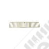 Cowl Vent Cover, Stainless Steel; 97-97 Jeep Wrangler TJ