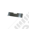 Frame Cover, Front, Stainless Steel; 76-86 Jeep CJ