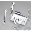 Battery Tray Kit, Stainless Steel; 76-86 Jeep CJ