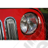 Euro Guard Kit, Headlight, Stainless Steel 07-18 Jeep Wrangler JK
