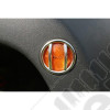 Euro Guard Kit, Side Marker, Stainless Steel; 07-18 Jeep Wrangler JK