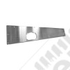 Dash Panel, Stainless Steel; 76-86 Jeep CJ