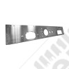 Dash Panel, Holes, Stainless Steel; 76-86 Jeep CJ