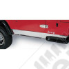 Rocker Panel Cover, Stainless Steel; 97-06 Jeep Wrangler TJ