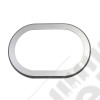 Transmission Shifter Trim, Brushed Silver, Manual 07-10 Wrangler JK