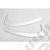 Dashboard Accents, Center, Brushed Silver 07-10 Jeep Wrangler JK