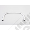 Cup Holder Trim, Rear, Brushed Silver 07-10 Jeep Wrangler JK