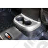 Cup Holder Trim, Brushed Silver, 2nd Row; 11-18 Jeep Wrangler JK