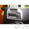 Door Latch Trim, Silver; 11-13 Jeep Wrangler JK