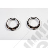 AC Vent Trim Ring Kit, Chrome 07-10 Jeep Wrangler JK