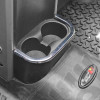 Cup Holder Trim, Rear, Chrome; 07-10 Jeep Wrangler JK