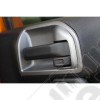 Door Latch Trim, Charcoal; 11-18 Jeep Wrangler JK