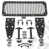 Hood Kit, Black; 78-95 Jeep CJ/Wrangler YJ