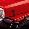 Hood Catch Kit, Black; 41-95 Jeep CJ/Wrangler YJ
