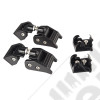 Hood Catch Kit, Black 07-18 Jeep Wrangler JK