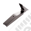 Tailgate Hinge Kit, Black 97-06 Jeep Wrangler TJ