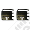 Euro Guard Kit, Tail Light, Black; 76-06 Jeep CJ/Wrangler YJ/TJ