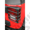 Euro Guard Kit, Tail Light, Black; 07-18 Jeep Wrangler JK