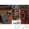 Elite Guard Kit, Tail Light, Brushed Black 07-18 Jeep Wrangler JK