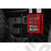 Elite Guard Kit, Tail Light, Red 07-18 Jeep Wrangler JK