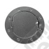 Gas Cap Door, Non-Locking, Textured Black; 07-18 Jeep Wrangler JK/JKU