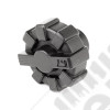 Elite Fuel Cap, Black, Aluminum 01-18 Jeep Wrangler TJ/LJ/JK