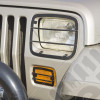 Euro Guard Kit, Headlight and Turn Signal; 87-95 Jeep Wrangler YJ