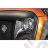Elite Euro Guard Kit, Headlight, Textured Black 07-18 Wrangler JK/JKU