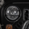 Elite Euro Guard Kit, Pivotal, Headlight, Black 07-18 Wrangler JK/JKU