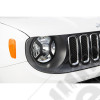 Kit 2 grilles de protection de phares avant pour Jeep Renegade BU - 11230.20