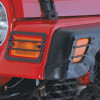 Euro Guard Kit, Turn Signal/Side Marker, Black; 97-06 Jeep Wrangler TJ