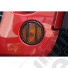 Euro Guard Kit, Turn Signal, Black; 07-18 Jeep Wrangler JK/JKU