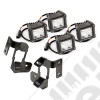 Light Kit, A-Pillar Mounted, Dual Beam, Square; 07-18 Wrangler JK