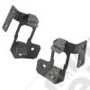 Light Mount, A Pillar, Textured Black; 07-18 Jeep Wrangler JK
