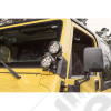 Light Kit, Dual A-Pillar, 3.5 Inch, Round 97-06 Jeep Wrangler TJ/LJ