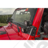 Light Kit, Dual A-Pillar, 3 Inch, Square 97-06 Jeep Wrangler TJ/LJ