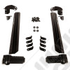 Elite Fast Track Kit, 1 Bar/4 Round/Mirrors; 07-18 Jeep Wrangler JK