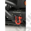 D-Ring Shackle Kit, 3/4 inch, Red, Steel, Pair