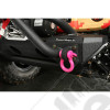 D-Ring Shackle Kit, 3/4 inch, Pink, Steel, Pair