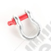 D-Ring Shackle, 3/4 inch, 9500 Lb, Galvanized