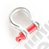 D-Ring Shackle, 3/4 inch, 9500 Lb, Galvanized