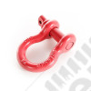 Manille rouge, 3/4 inch, 9500 Lb (4300kg)