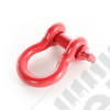 Manille rouge, 3/4 inch, 9500 Lb (4300kg)