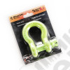 D-Ring Shackle, 7/8 inch, 13500 Lb, Green