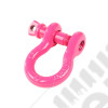 D-Ring Shackle, 3/4 inch, 9500 Lb, Pink