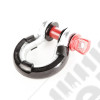 D-Ring Shackle Isolator Kit, Black Pair, 3/4 inch