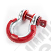 D-Ring Shackle Isolator Kit, Red Pair, 3/4 inch