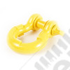 D-Ring Shackle Isolator Kit, Yellow Pair, 3/4 inch