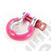 D-Ring Shackle Isolator Kit, Pink Pair, 3/4 inch