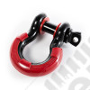 D-Ring Shackle Isolator Kit, Red Pair, 7/8 inch
